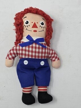 Knickerbocker VINTAGE RAGGEDY ANDY 7" Plush Stuffed Animal Doll Toy